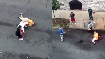video: dos pitbulls entrenados para pelear atacaron a un hombre en la calle video: dos pitbulls entrenados para pelear atacaron a un hombre en la calle