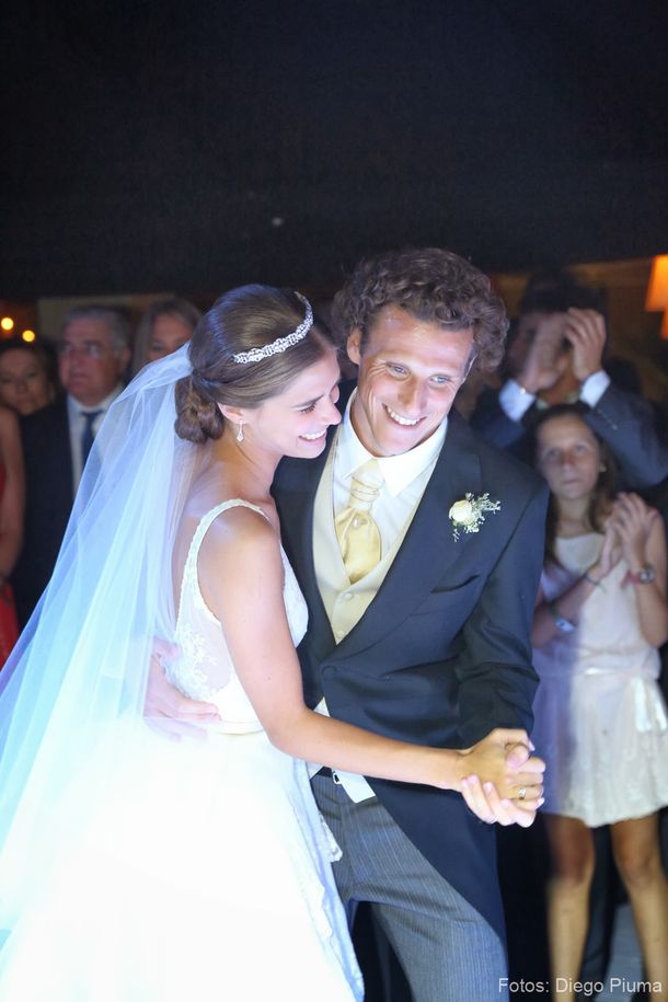 Todas las fotos del casamiento de Diego Forlán y Paz Cardozo