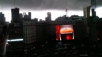 se hizo de noche: diluvio en la capital federal y el conurbano