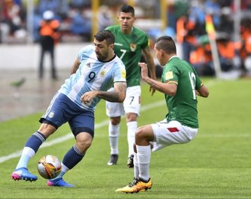 Pratto en la Selección Argentina - Crédito:&nbsp;@Argentina