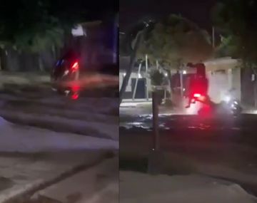 Todos al agua: el desopilante final de una persecución policial en Salta