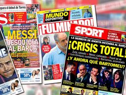messi vs. luis enrique: la prensa espanola ratifica la crisis messi vs. luis enrique: la prensa espanola ratifica la crisis