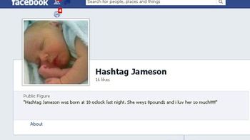 nacio una beba y los padres le pusieron hashtag nacio una beba y los padres le pusieron hashtag