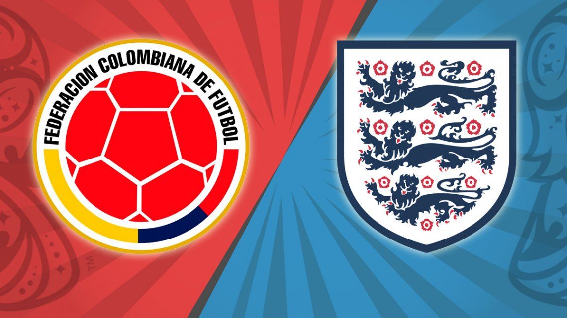 Colombia vs. Inglaterra por los octavos de final del Mundial horario