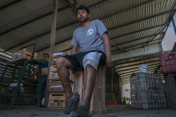 Omar Cruz fue baleado en una pierna en un asalto en Los Hornos. Foto: El Día
