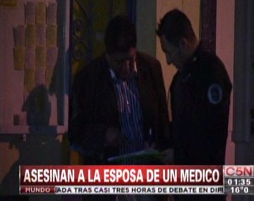 Asesinaron a la esposa de un médico en Liniers