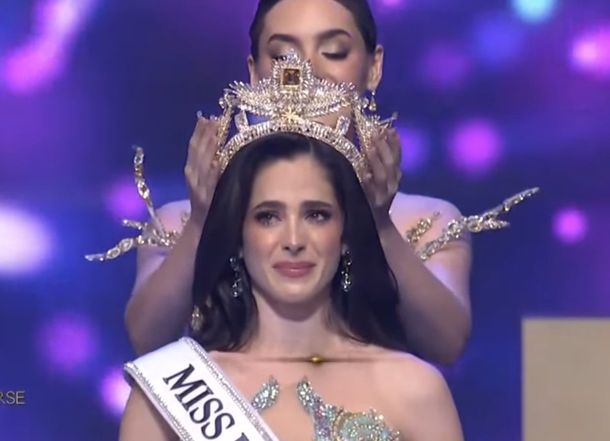 La emoción de la joven que se convirtió en Miss Universo México 2025.