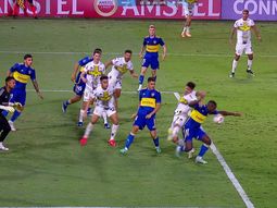 Difundieron el audio del VAR del supuesto penal en Boca vs Trinidense