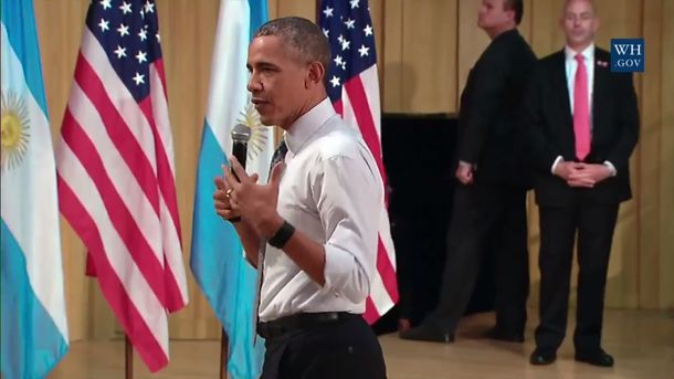 Reviví la charla de Barack Obama en La Usina del Arte