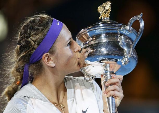 Azarenka repitió el título en el Abierto de Australia