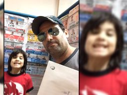 Igual que Marcelo Tinelli: Listorti también fue a votar  en las PASO junto a su hijo