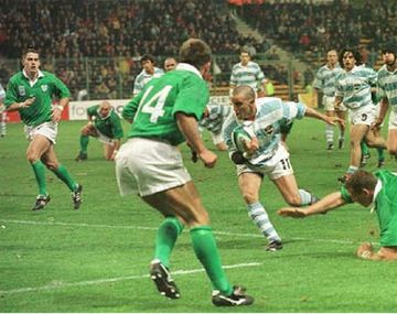 Mirá los últimos cruces mundialistas entre Los Pumas e Irlanda