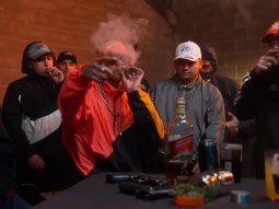 El nuevo video de L-Gante: ¿apología de las drogas, armas y alcohol?