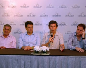 Jesús Cariglino, Jorge Macri, Gustavo Posse y Carlos Oreste