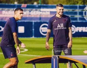 Feroz crítica a Paredes e Icardi en PSG