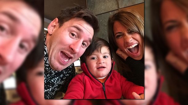 Messi, de festejo: con una selfie celebró el cumpleaños de su mujer
