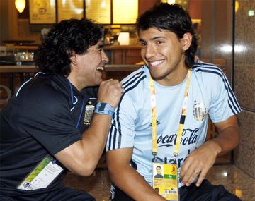 Cuando Maradona quería al Kun y no le decía cagón