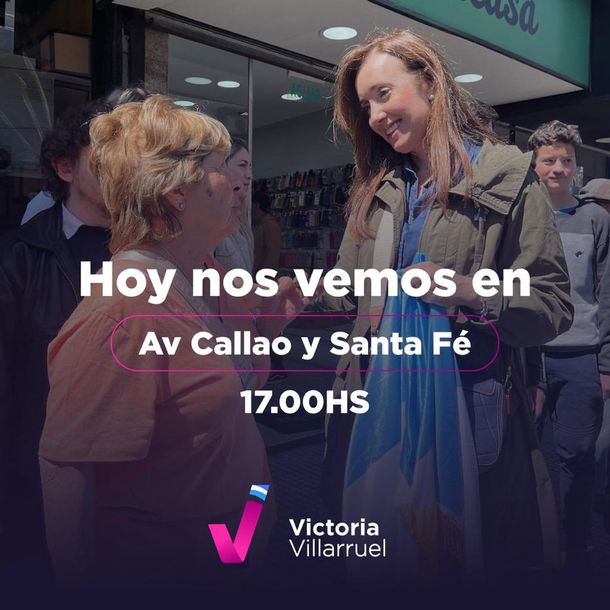 Victoria Villarruel presentó su logo y prepara un acto sola