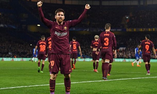 Messi salió al rescate de Barcelona, que se llevó un buen empate ante el Chelsea