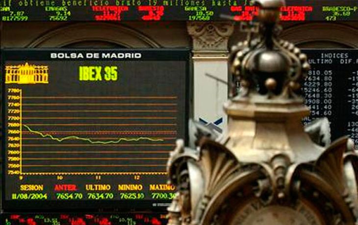 Se desplomó 5,8 por ciento la bolsa en España pese al rescate