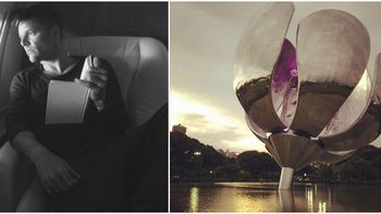 a lo mick jagger: ricky martin, de paseo por los lagos de palermo a lo mick jagger: ricky martin, de paseo por los lagos de palermo