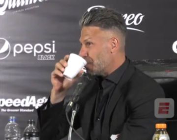 El enojo de Demichelis con un periodista tras el empate de River