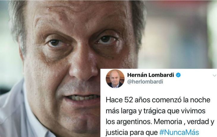 La burrada que se mandó Lombardi en las redes sociales