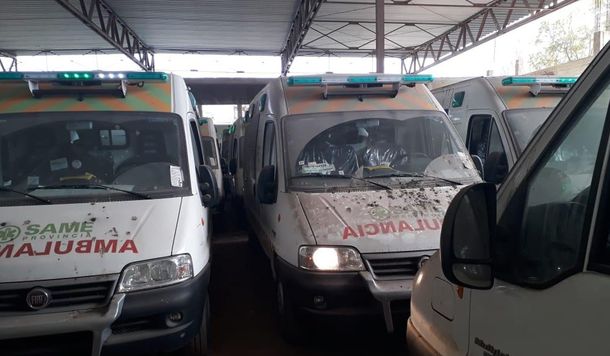 Recuperaron 24 ambulancias abandonadas en galpones por la gestión de María Eugenia Vidal