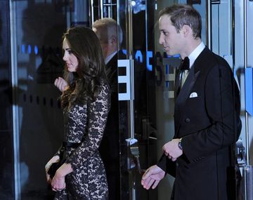 Kate Middleton y el príncpe William
