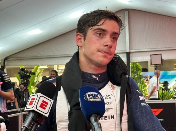 Qué dijo Franco Colapinto tras las primeras prácticas en el Gran Premio de Singapur