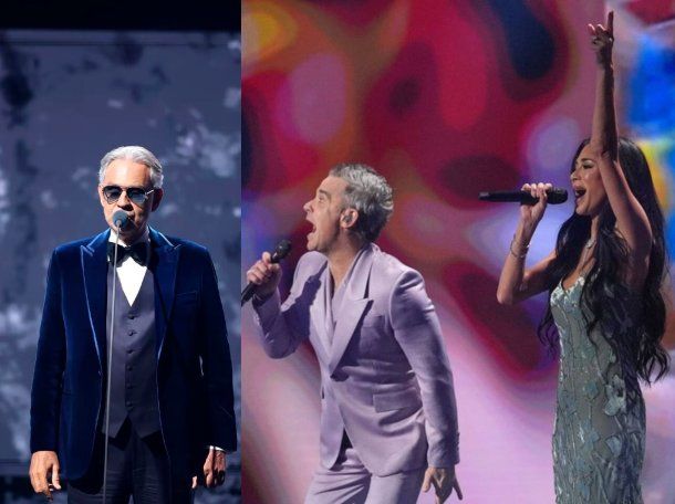 Andrea Bocelli, Robbie Williams, Nicole Scherzinger y los shows que marcaron el sorteo mundialista