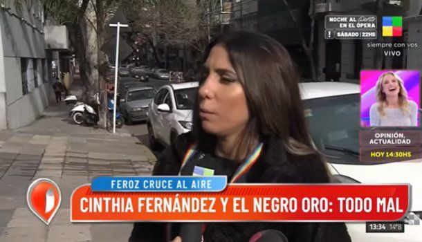 Tras su cruce con González Oro, Cinthia Fernández disparó contra la producción: Cuando quieren conviene el show