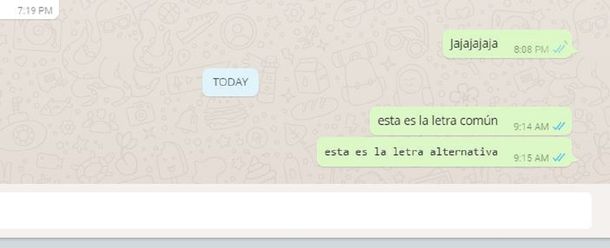 ¿Cómo activar la letra oculta de WhatsApp?