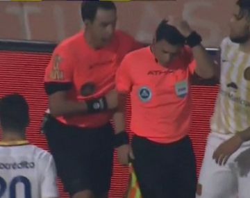 El momento en el que Bellati es agredido