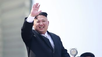 Kim Jong-Un en el Día del Sol de Corea del Norte Kim Jong-Un en el Día del Sol de Corea del Norte