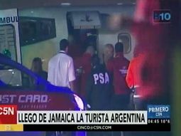 el avion que traslado a la turista argentina desde jamaica aterrizo en el pais el avion que traslado a la turista argentina desde jamaica aterrizo en el pais