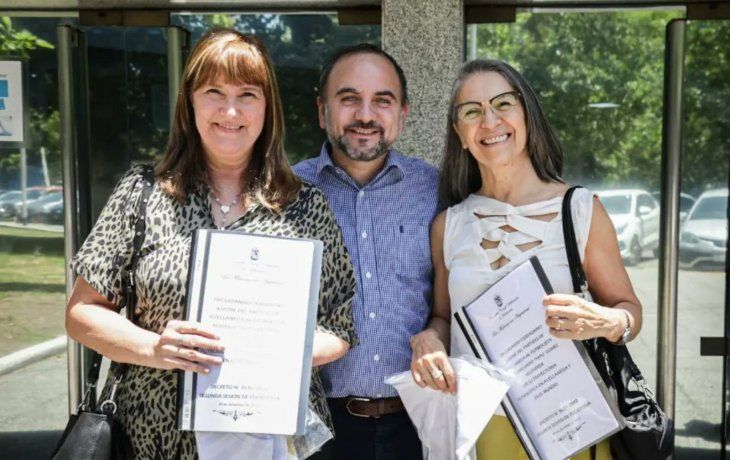 De Paul y Papu Gómez, Ciudadanos Ilustres de Avellaneda