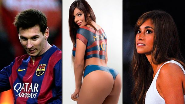 El escándalo entre Messi, su mujer y la Miss Bumbum de Brasil