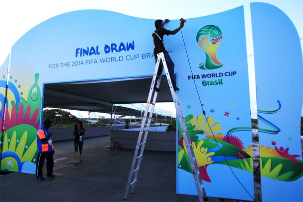 Así será el sorteo del Mundial 2014