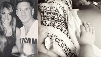 la mujer de messi mostro su panza de seis meses: mira la tierna foto la mujer de messi mostro su panza de seis meses: mira la tierna foto