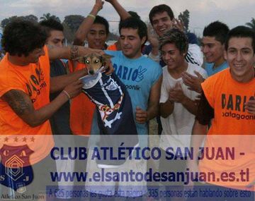 Perra agredida por un jugador es la mascota oficial del rival