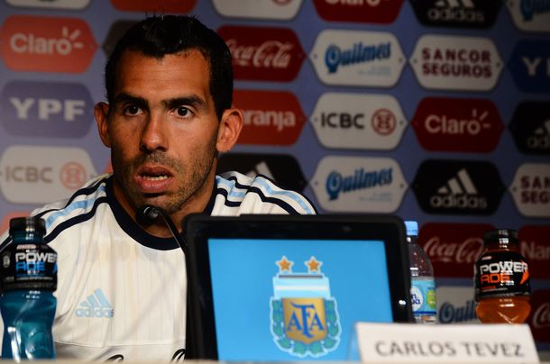 Carlos Tevez y el partido frente a Paraguay: No me veo de titular