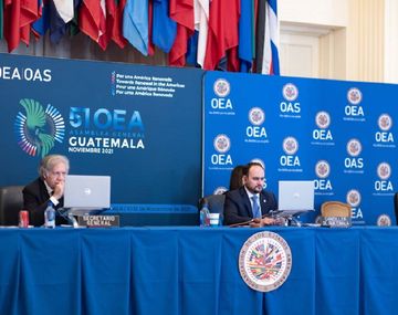 Argentina se pronunció en la OEA sobre lo que ocurre en Nicaragua