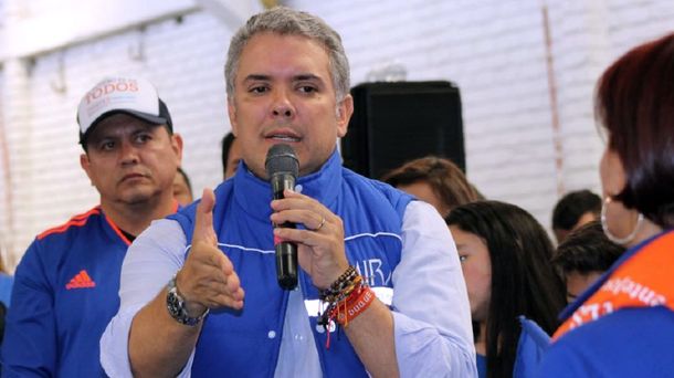 El presidente Iván Duque