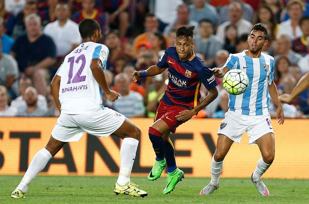 Barcelona logró romper la defensa del Málaga y ganó en el Camp Nou