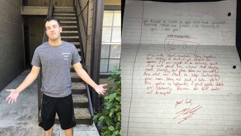 Lutz no perdió el sentido del humor Lutz no perdió el sentido del humor