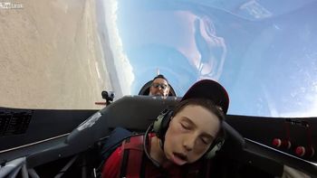 video: volaba en un jet y perdio la conciencia video: volaba en un jet y perdio la conciencia