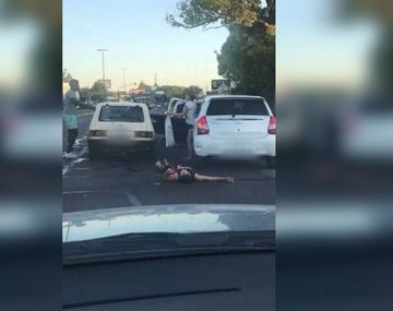 Le dieron el alta al hombre que le fracturaron el cráneo en una pelea de tránsito