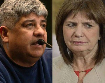 Pablo Moyano y Patricia Bullrich.