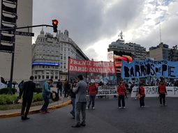 El Obelisco, bloqueado El Obelisco, bloqueado